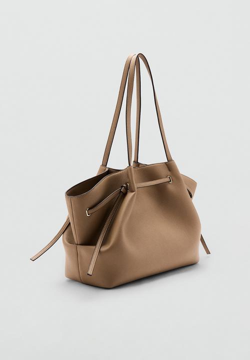MANGO - Romina Shoulder Bag - Brown