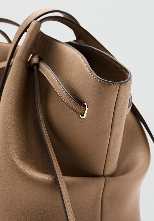 MANGO - Romina Shoulder Bag - Brown
