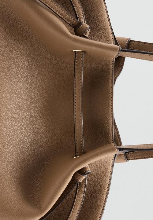 MANGO - Romina Shoulder Bag - Brown