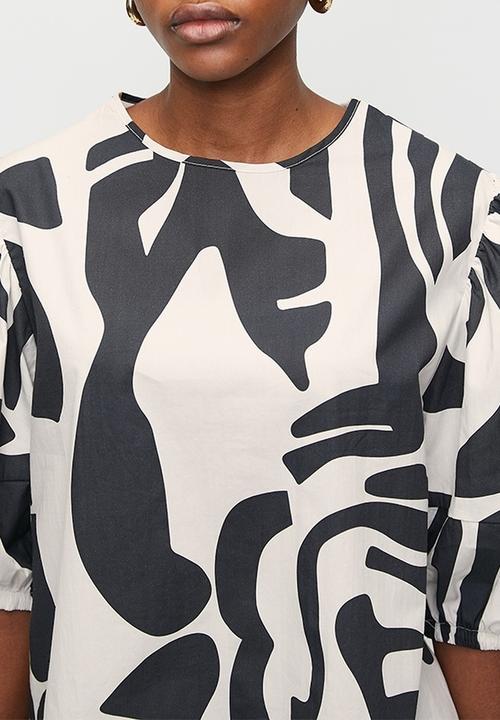 Superbalist - Printed shell - craft embroidery 