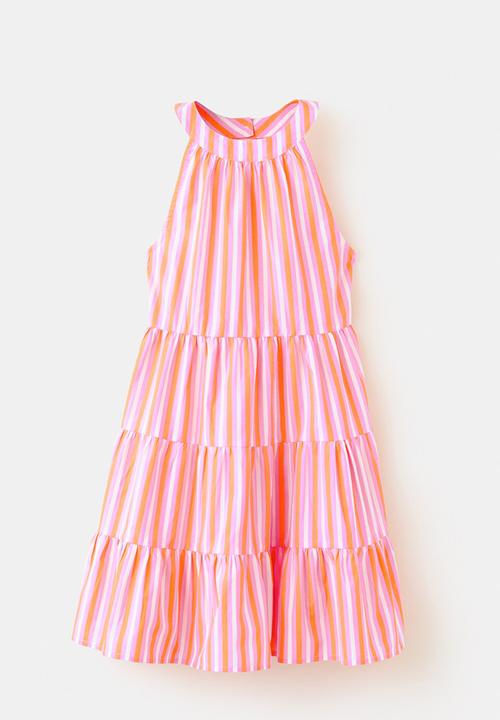 MANGO - Dress Juicy - Bright Orange