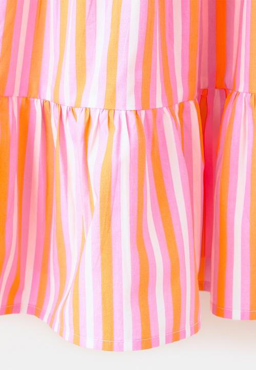 MANGO - Dress Juicy - Bright Orange