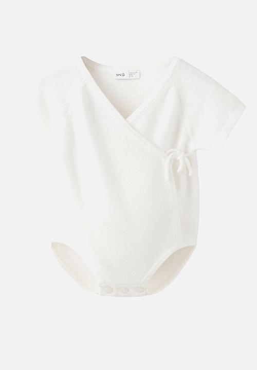 MANGO - Romper Suit Luca - Natural White