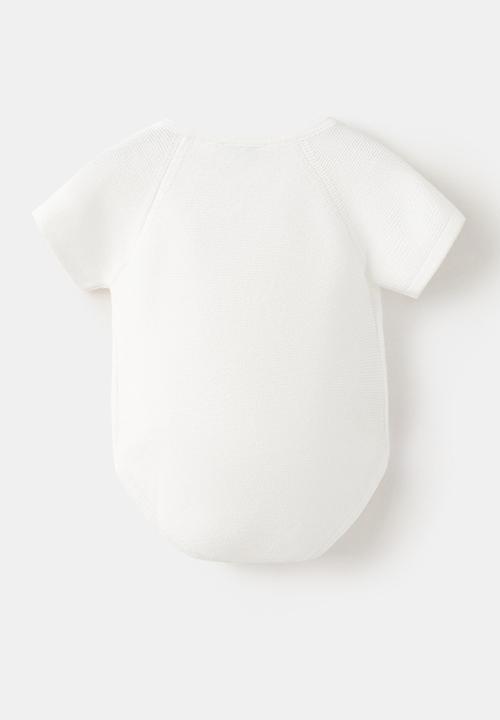 MANGO - Romper Suit Luca - Natural White