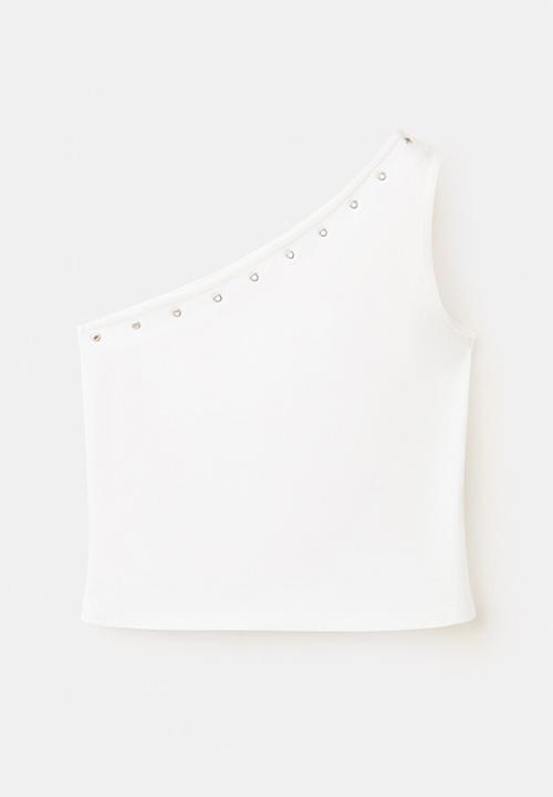MANGO - T-shirt Asim - Natural White