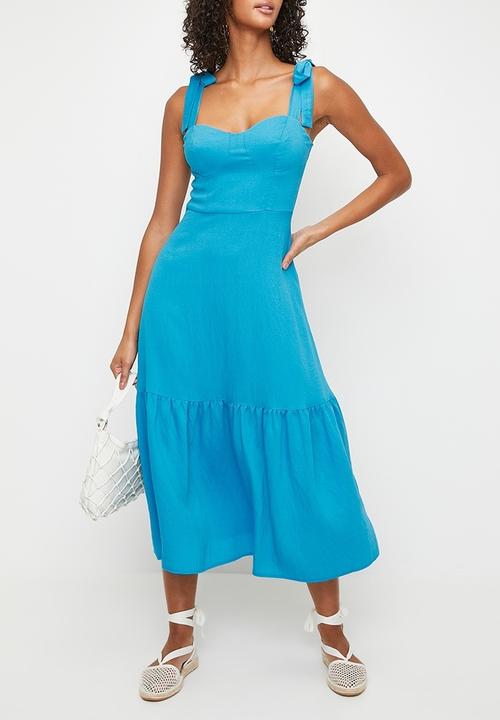 MILLA - Fit & flare midi dress - peacock