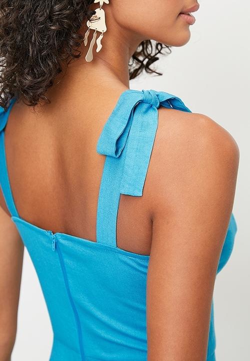 MILLA - Fit & flare midi dress - peacock