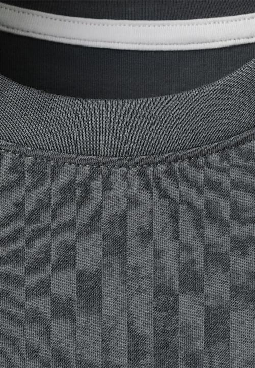 MANGO - T-shirt Coastal - Dark Grey