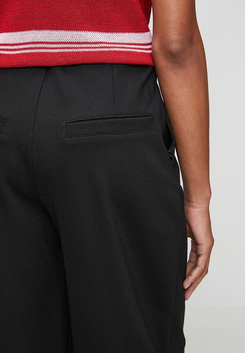 Me&B - Barrel Ponti Pants - Black
