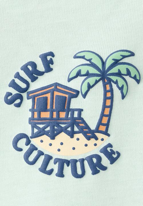 MANGO - T-shirt Seal - Turquoise - Aqua