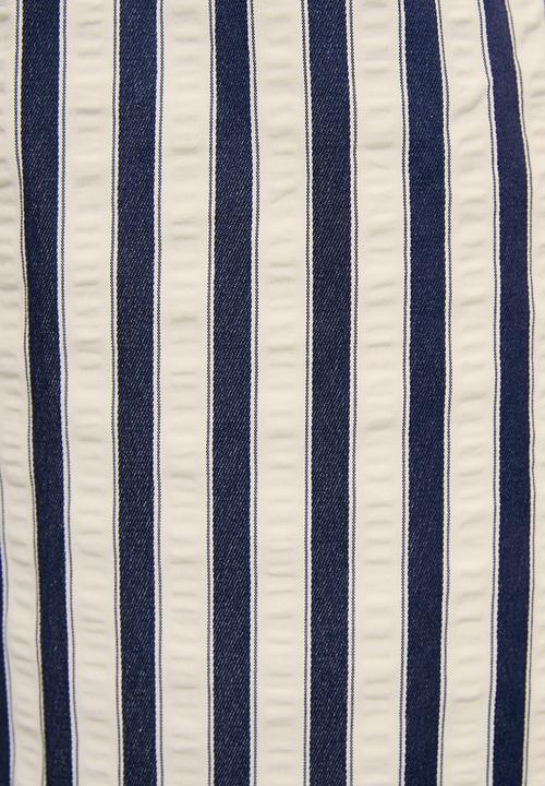 New Look - Stella seer stripe wl trouser - blue