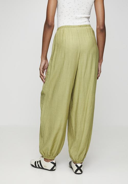 New Look - Kendall crinkle balloon trouser - khaki