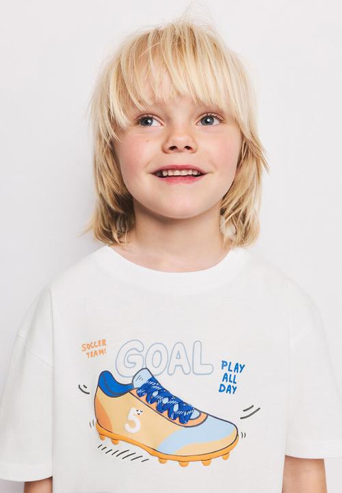 MANGO - T-Shirt Goal - White