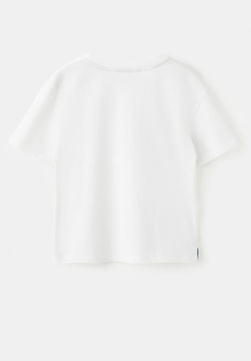 MANGO - T-Shirt Goal - White