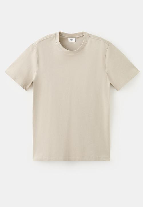 MANGO - T-Shirt Cherlo - Sand