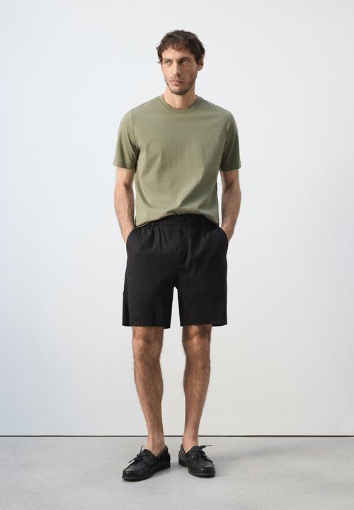 MANGO - T-Shirt Cherlo - Khaki