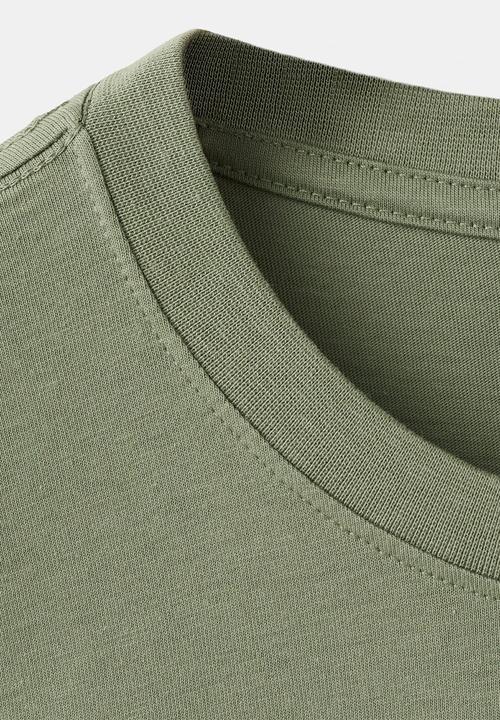 MANGO - T-Shirt Cherlo - Khaki