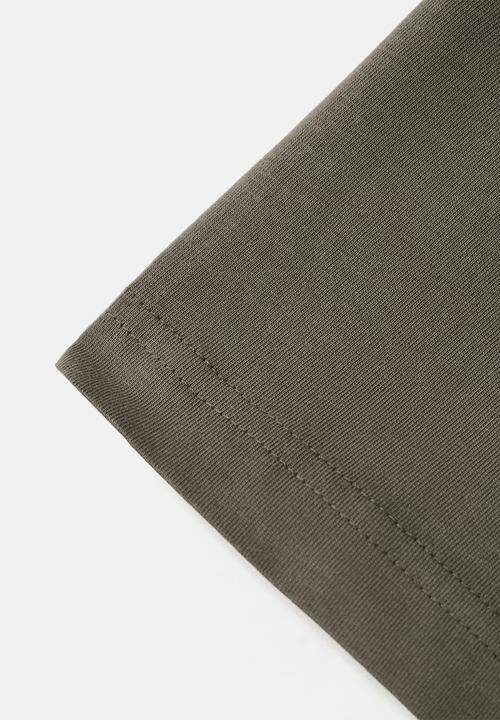 MANGO - T-Shirt Cherlo - Dark Green