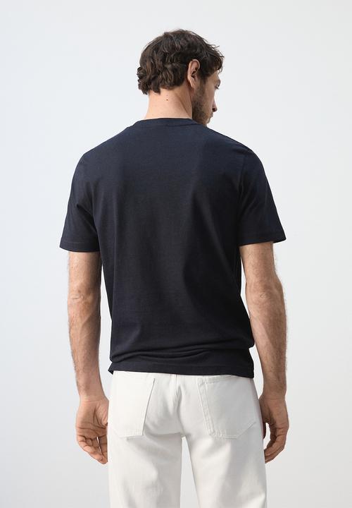 MANGO - T-Shirt Cherlo - Navy