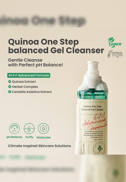 AXIS-Y - Quinoa One-Step balanced Gel Cleanser 180ml