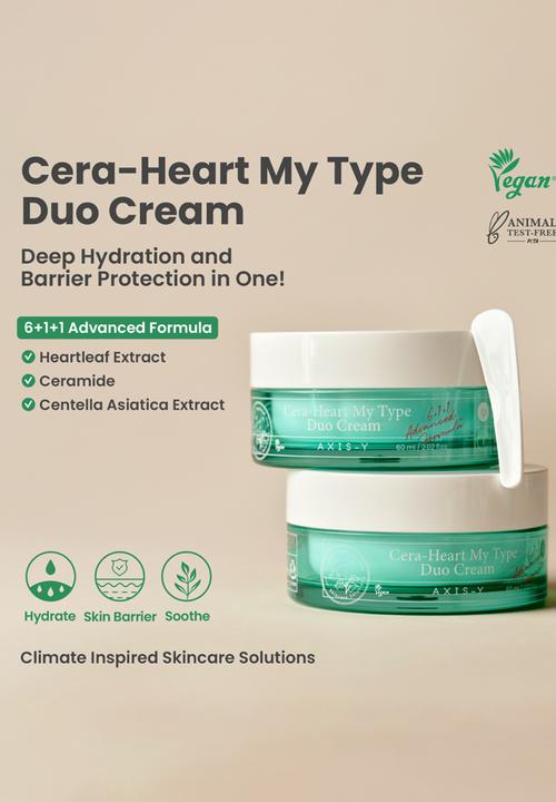 AXIS-Y - Cera-Heart My Type Duo Cream 60ml