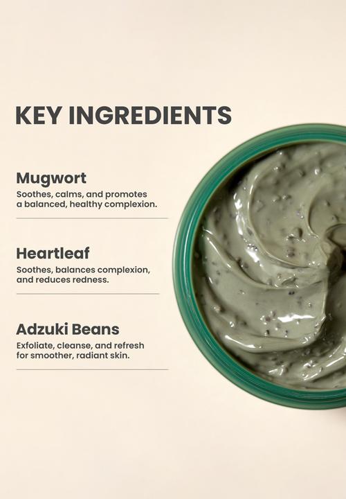 AXIS-Y - Mugwort Pore Clarifying Wash Off Pack 100ml