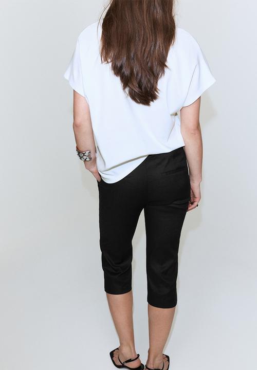 MANGO - T-shirt sevipi  - white