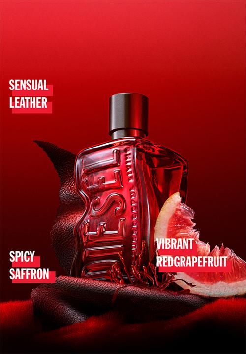 Diesel  - Diesel D Red Parfum - 100ml + Diesel Signature Pouch