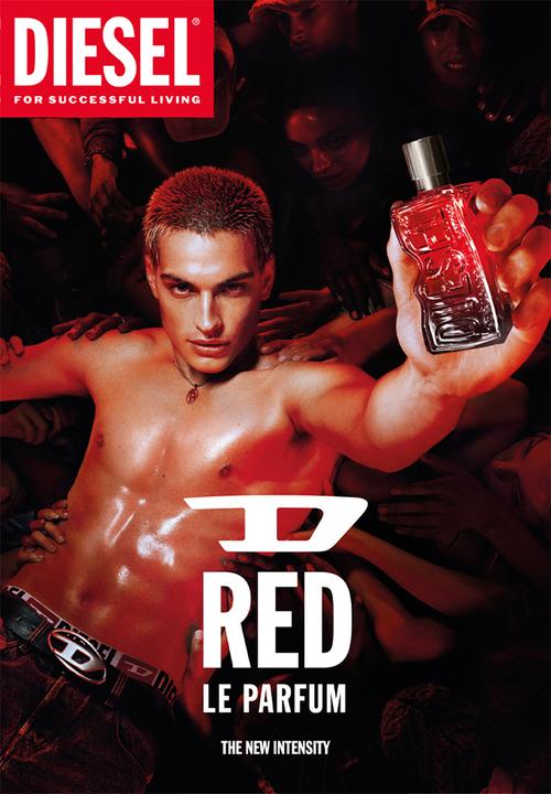 Diesel  - Diesel D Red Parfum - 100ml + Diesel Signature Pouch