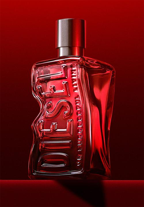 Diesel  - Diesel D Red Parfum - 100ml + Diesel Signature Pouch