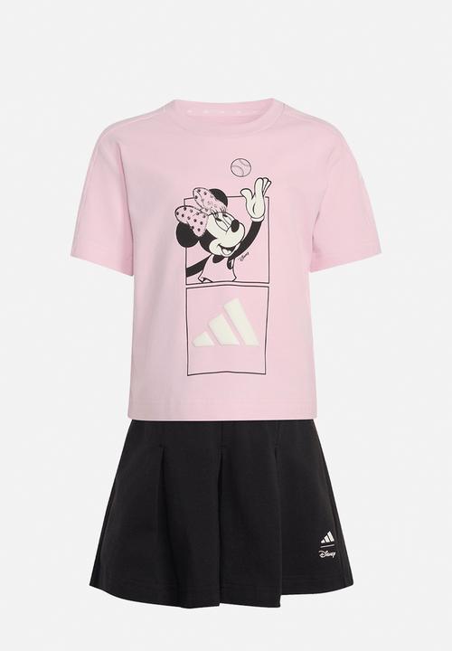 adidas Performance - Lg Dy Mi T Set - Clear Pink/Off White