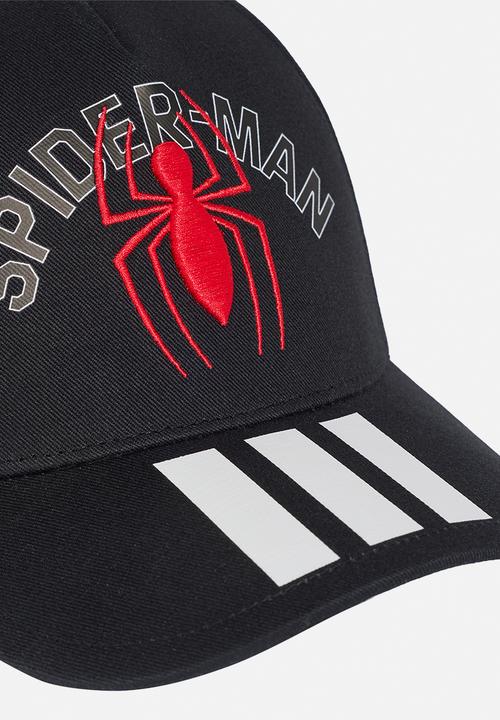 adidas Performance - Lk Marvel Spider-man cap - black/white/pure ruby