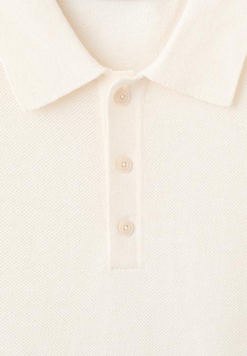 MANGO - Poloshirt Andrew - Light Beige