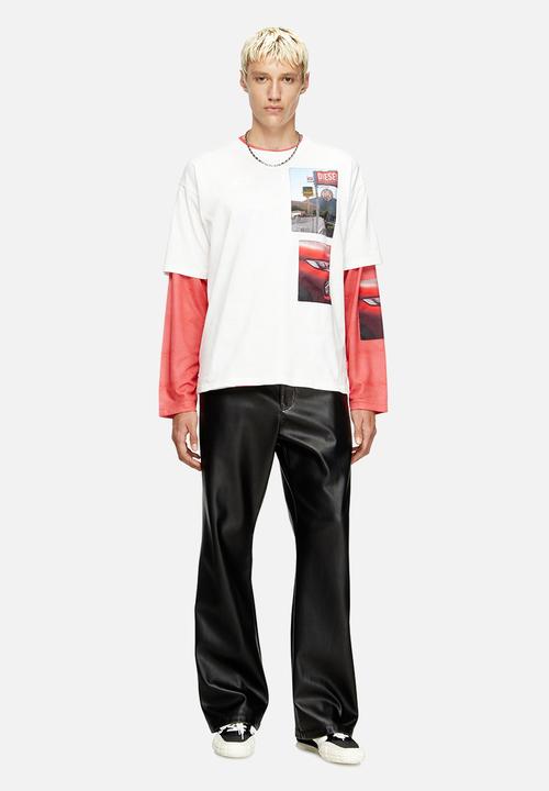 Diesel  - T-boxt-t3 T-shirt - white
