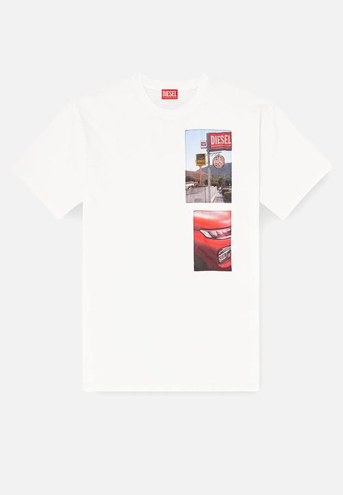 Diesel  - T-boxt-t3 T-shirt - white