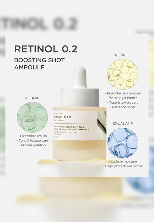 SKIN1004 - Madagascar Centella Retinol 0.2 Boosting Shot Ampoule - 30ml