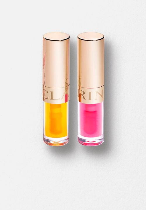 Clarins - Lip Comfort Oil Duo Travel-Size  Hydrating Lip Gloss