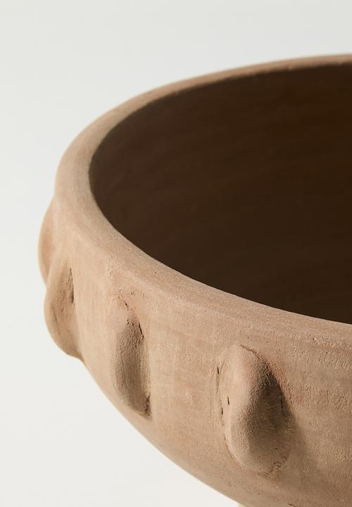 Sixth Floor - Dotty Terracotta Décor Bowl - Natural