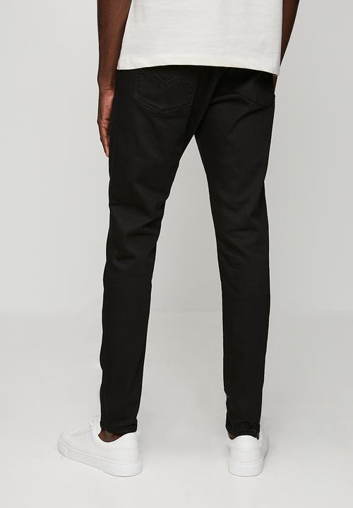 Replay - Anbass Slim Fit Jeans - Black