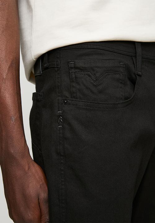 Replay - Anbass Slim Fit Jeans - Black