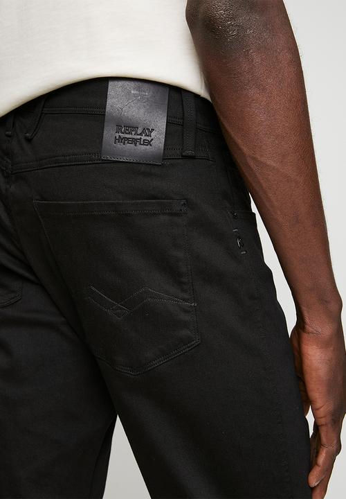 Replay - Anbass Slim Fit Jeans - Black