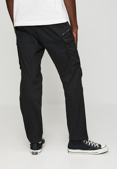 Replay - Joe Cargo Trousers - Black