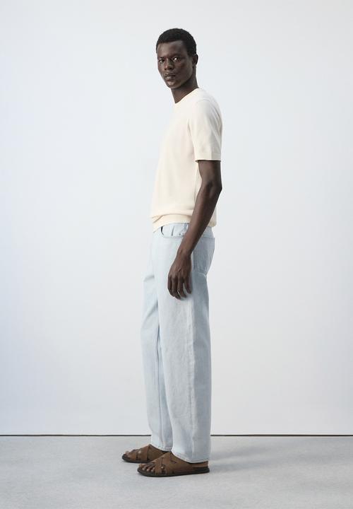 MANGO - T-Shirt Andrew - Light Beige