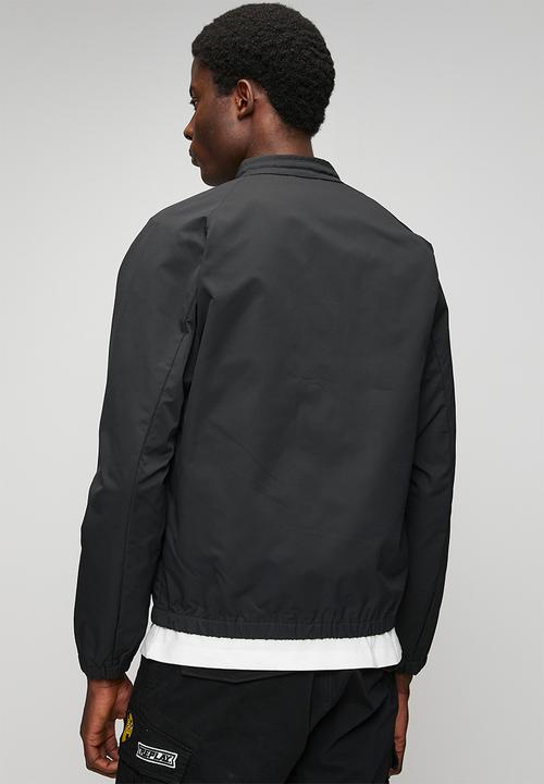 Replay - Jacket with contrasting details - black