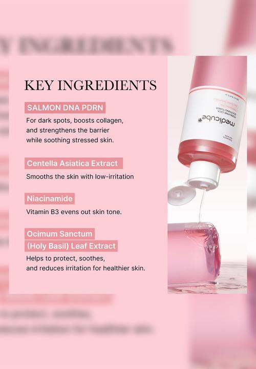 Medicube - PDRN Pink Cica Soothing Toner - 250ml