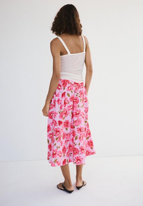 MANGO - Skirt castle - pink