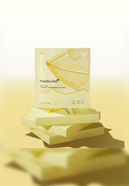 Medicube - Kojic Acid Turmeric Brightening Gel Mask - Sheet Mask