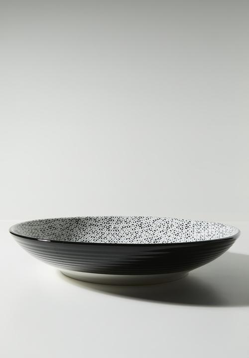 Excellent Houseware - Printed serving bowl - Multi