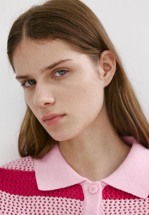 MANGO - Cardigan babilon - pink