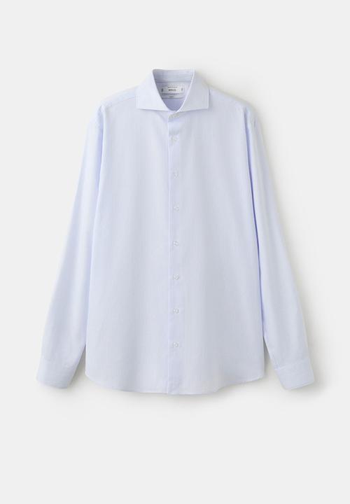 MANGO - Shirt Cadaques - Sky-Blue